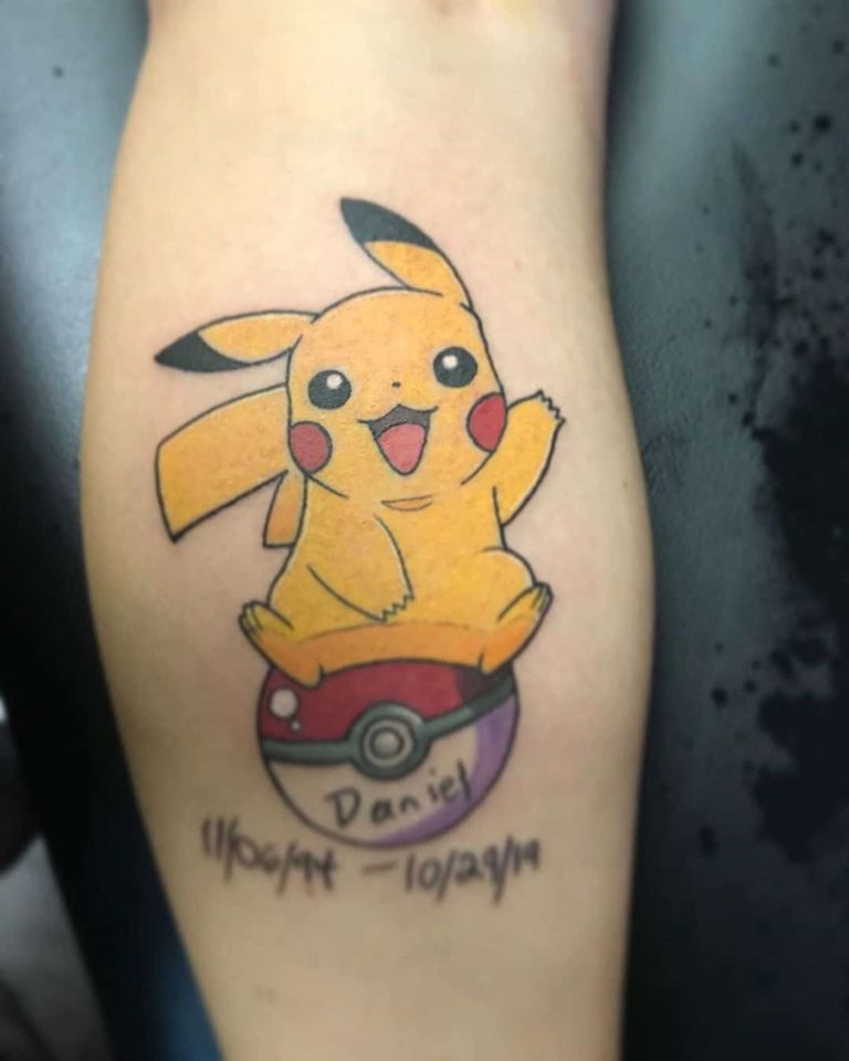 95 Pokémon Tattoo Ideas for Paying Homage to the Show Wild Tattoo Art