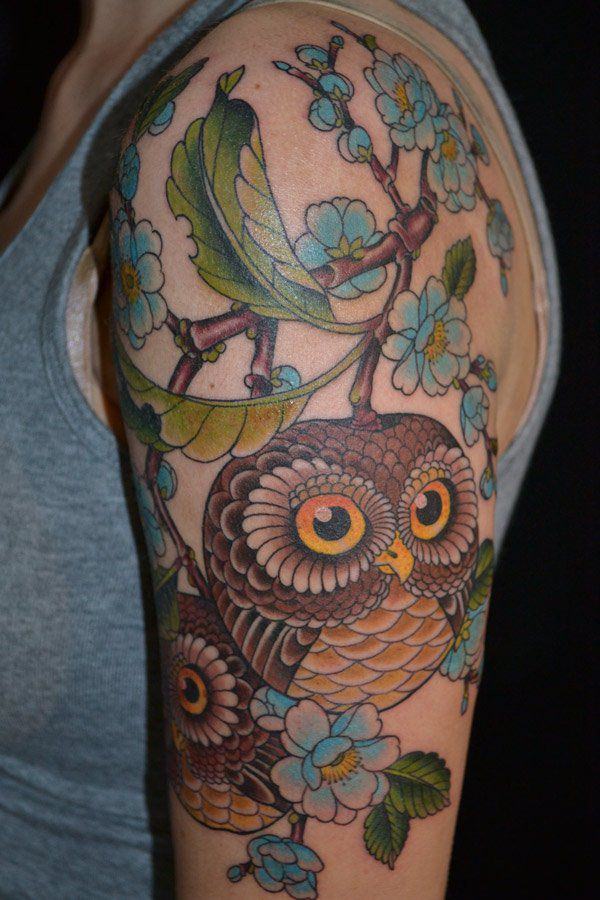 101 Highly Recommended Owl Tattoos in the US - Wild Tattoo Art