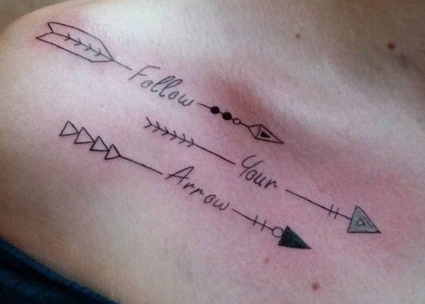 125 Unique Arrow Tattoos with Meanings