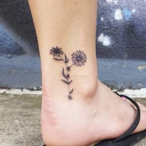 155 Trendy Ankle Tattoos for Women - Wild Tattoo Art