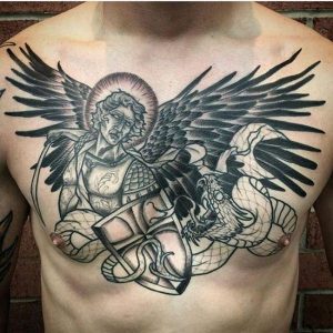 155+ Saint Michael Tattoos: Everything You Need to Learn! (with ...