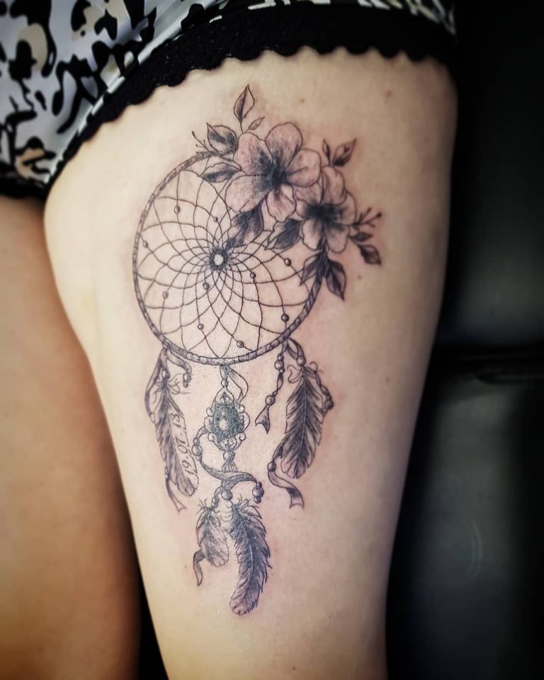 155+ Best Dreamcatcher Tattoo Ideas That You Can Consider - Wild Tattoo Art