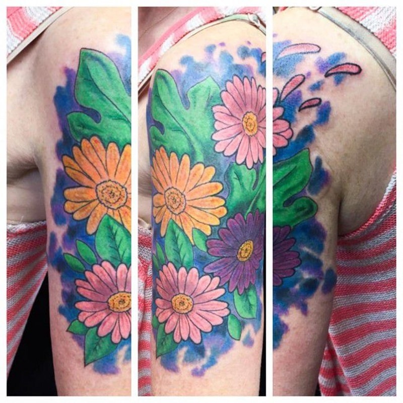 daisy-tattoo