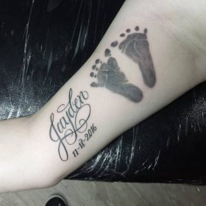 75 Baby Footprint Tattoo Ideas You Will Love - Wild Tattoo Art