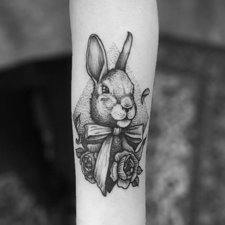 135 Bunny Tattoos Filled with Cuteness - Wild Tattoo Art