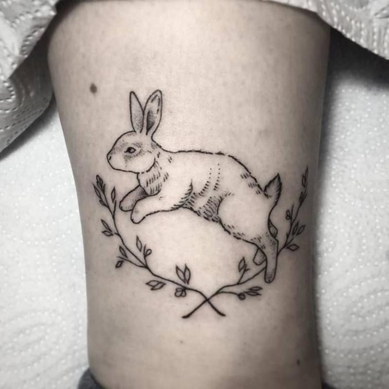 135 Bunny Tattoos Filled with Cuteness - Wild Tattoo Art