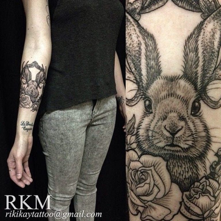 135 Bunny Tattoos Filled with Cuteness - Wild Tattoo Art