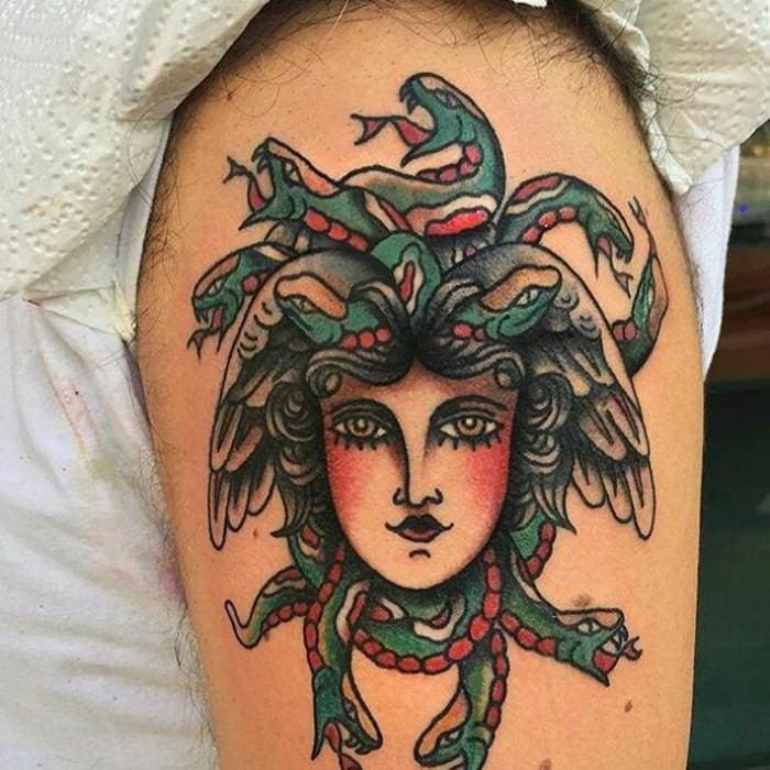 Medusa Pussy Tattoo