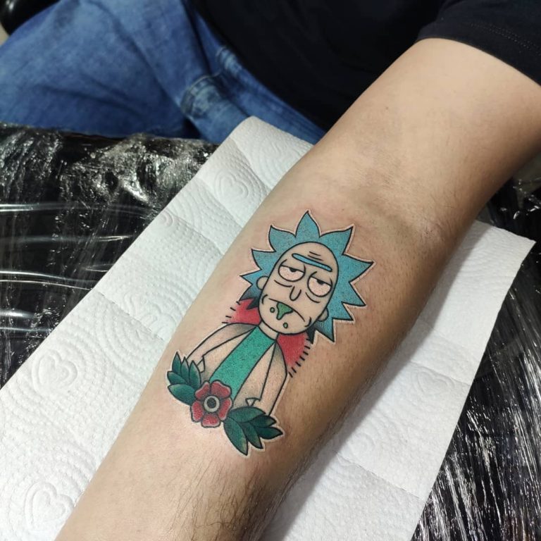 115 Cartoon Tattoos to Relive your Childhood - Wild Tattoo Art