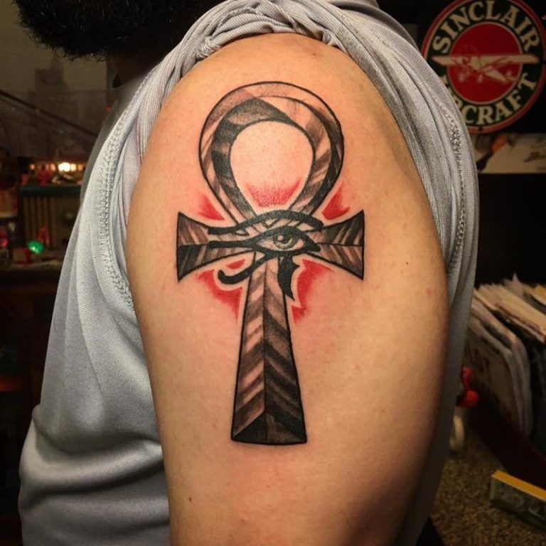 75 Ankh Tattoos that Will Help Portray the Egyptian Vibe - Wild Tattoo Art