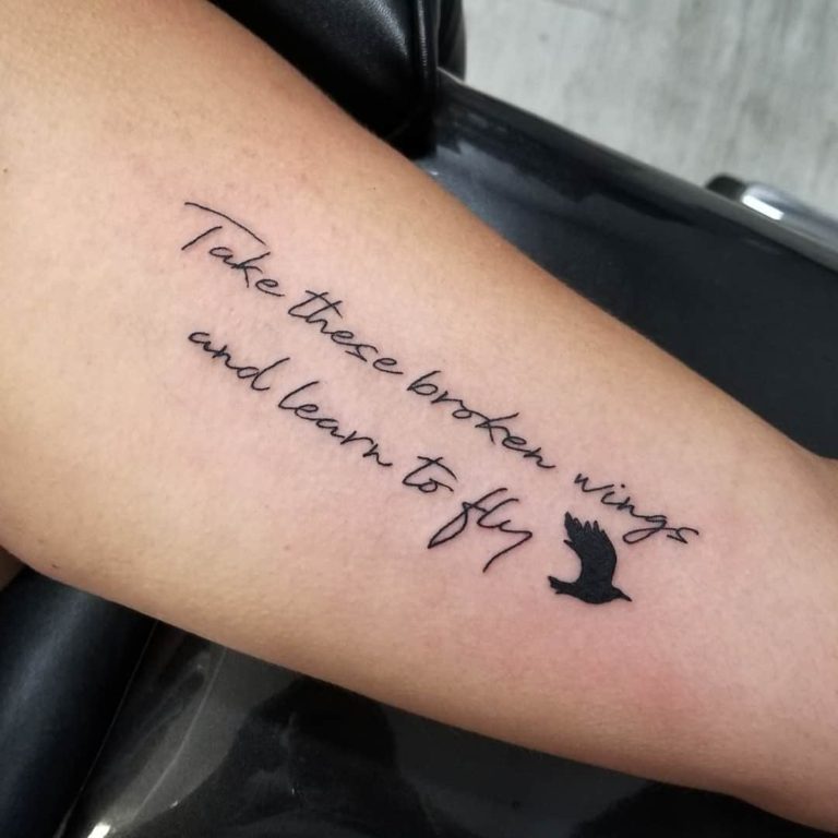 75 Quote Tattoos that Will Inspire Everyone! - Wild Tattoo Art