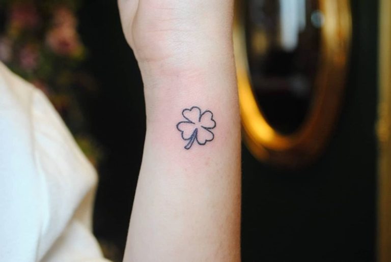 95 Four Leaf Clover Tattoo Ideas and Everything You Need to Know - Wild ...