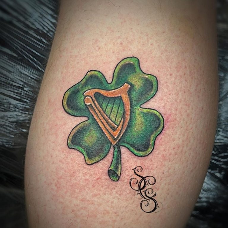 95 Four Leaf Clover Tattoo Ideas and Everything You Need to Know - Wild ...