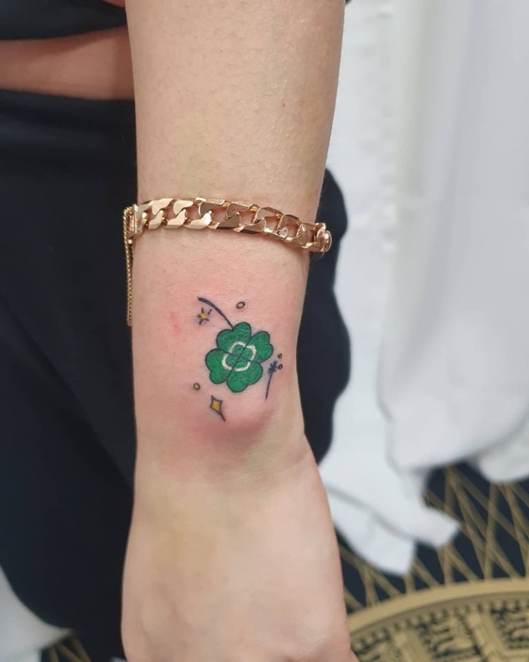 95 Four Leaf Clover Tattoo Ideas and Everything You Need to Know - Wild ...