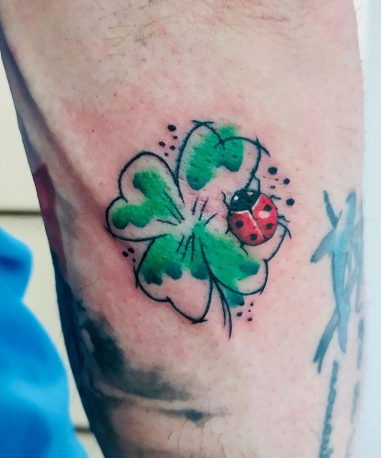 95 Four Leaf Clover Tattoo Ideas and Everything You Need to Know - Wild ...