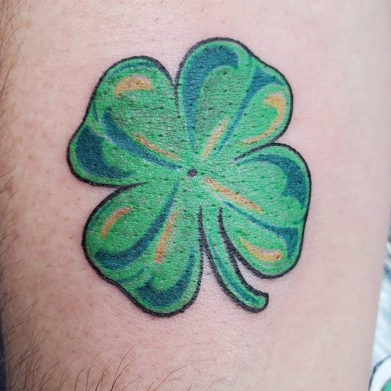 95 Four Leaf Clover Tattoo Ideas and Everything You Need to Know - Wild ...