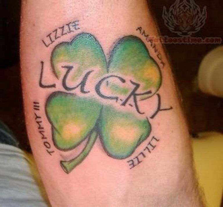 95 Four Leaf Clover Tattoo Ideas and Everything You Need to Know - Wild ...